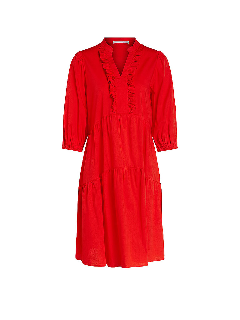 OUÍ Hemdblusenkleid rot | 34