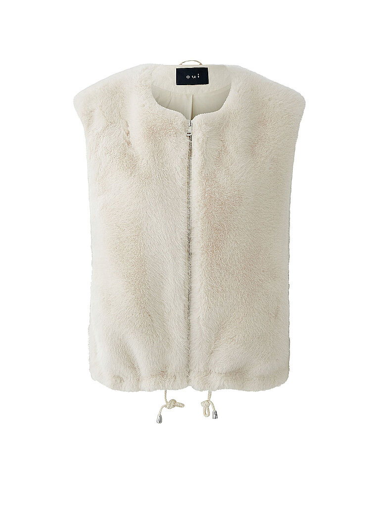 OUÍ Gilet in Felloptik – OUÍ