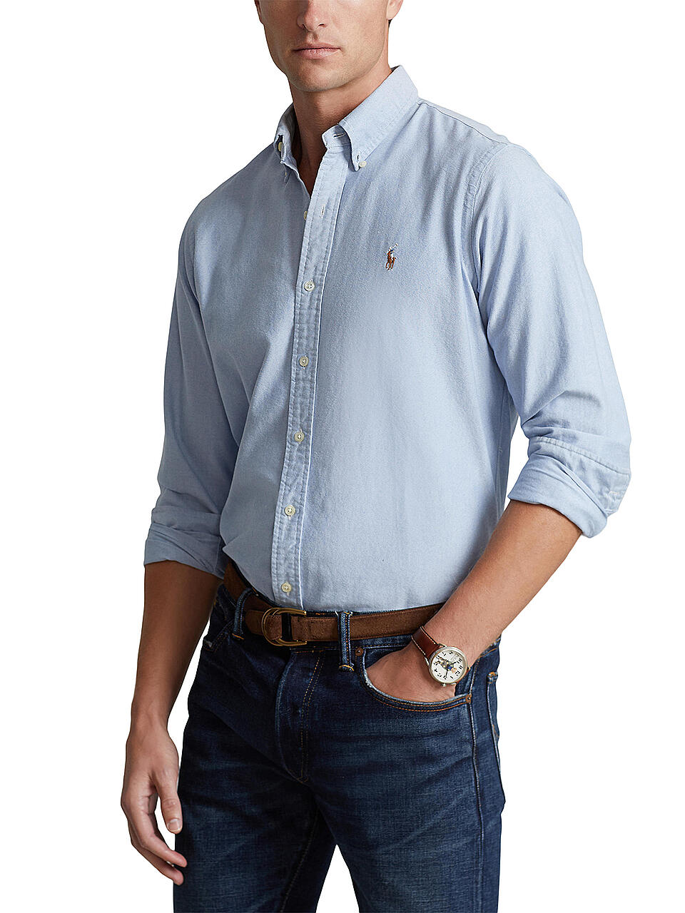 POLO RALPH LAUREN | Hemd Slim-Fit | blau