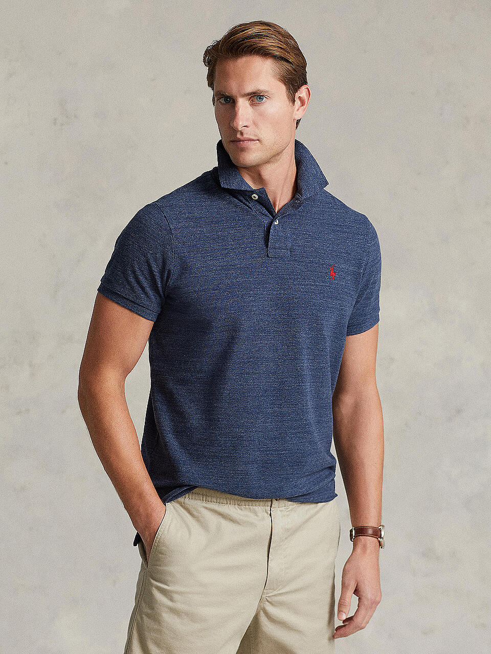 POLO RALPH LAUREN | Poloshirt Slim-Fit  | blau