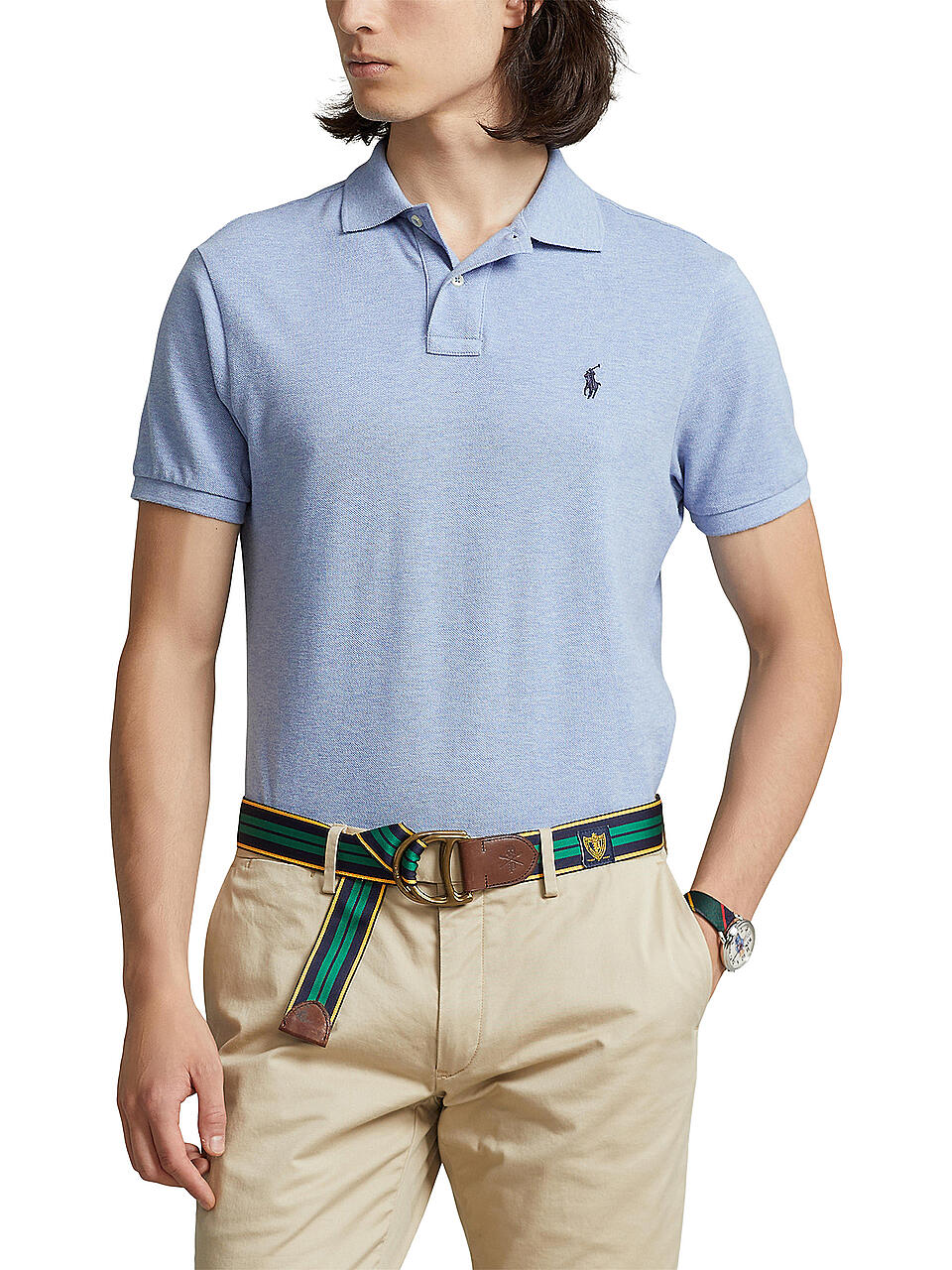 POLO RALPH LAUREN | Poloshirt Slim-Fit  | blau