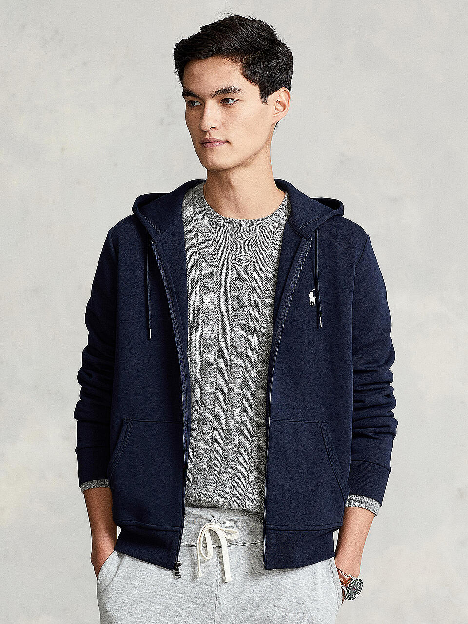 POLO RALPH LAUREN | Sweatjacke | blau