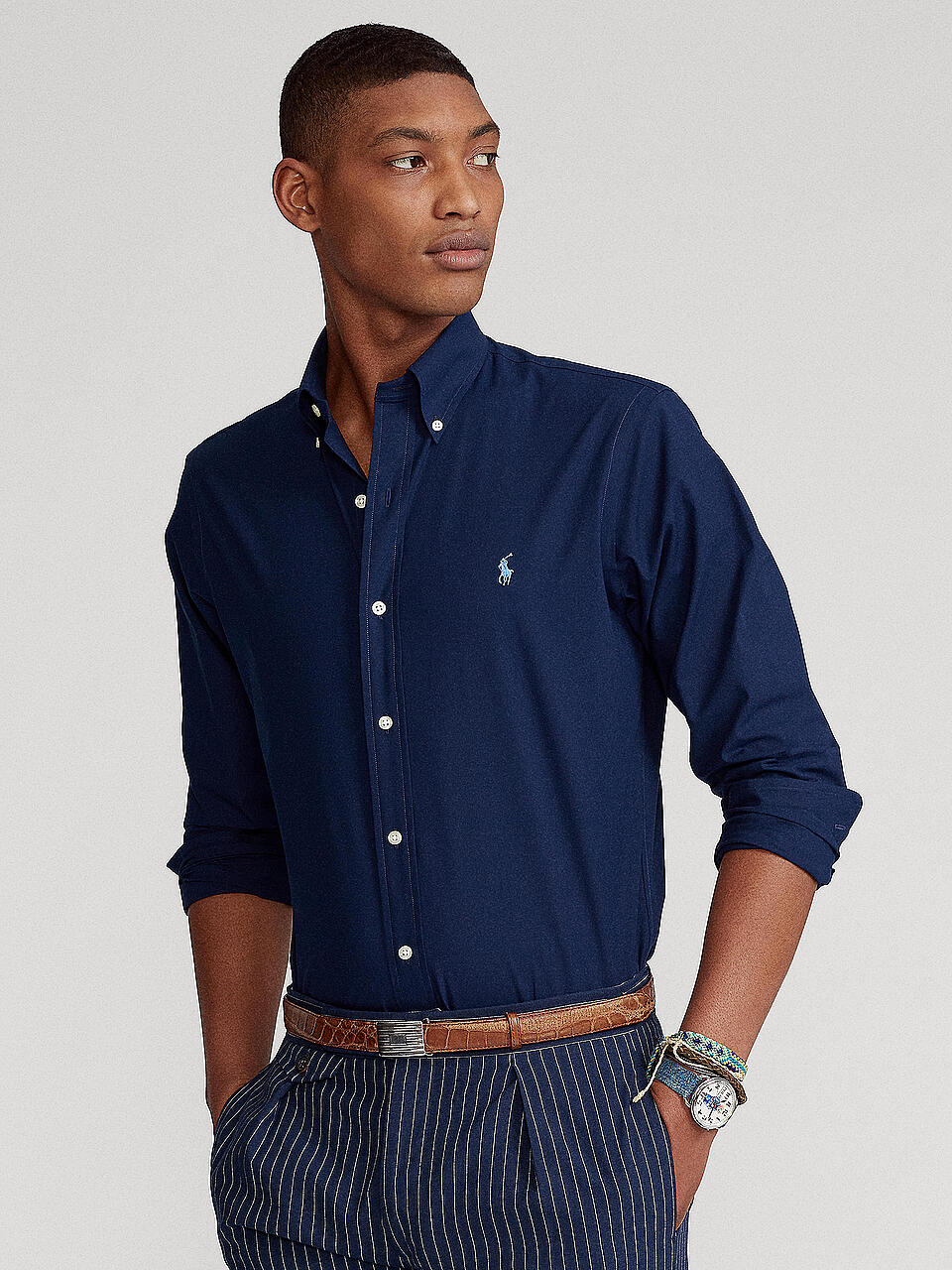 POLO RALPH LAUREN | Hemd Slim-Fit | blau