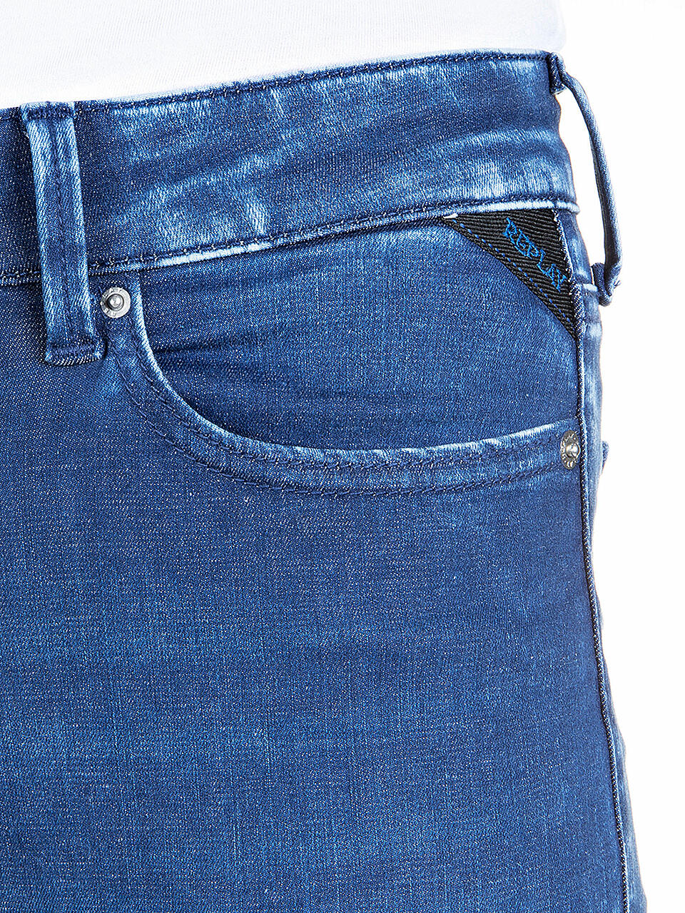REPLAY | Jeans Skinny Fit Luzien XLite Hyperflex | blau