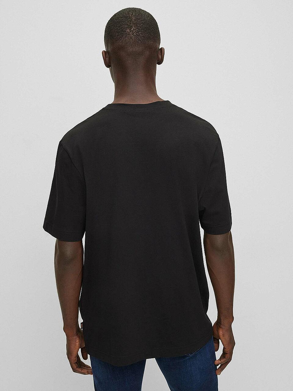BOSS | T Shirt Relaxed Fit Tchup | schwarz
