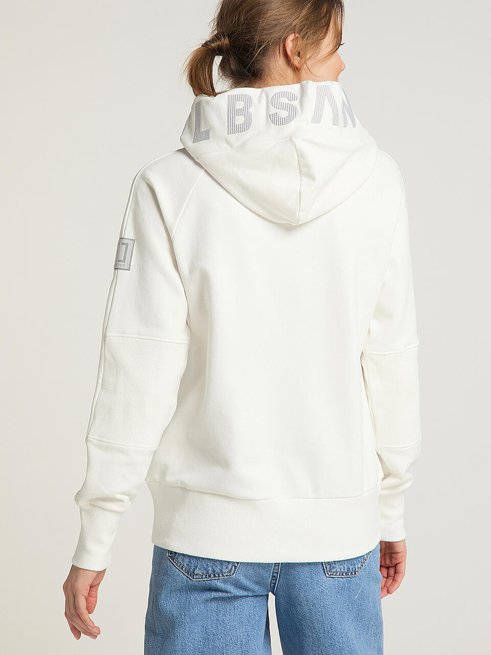 ELBSAND | Sweatjacke KELDA | weiss
