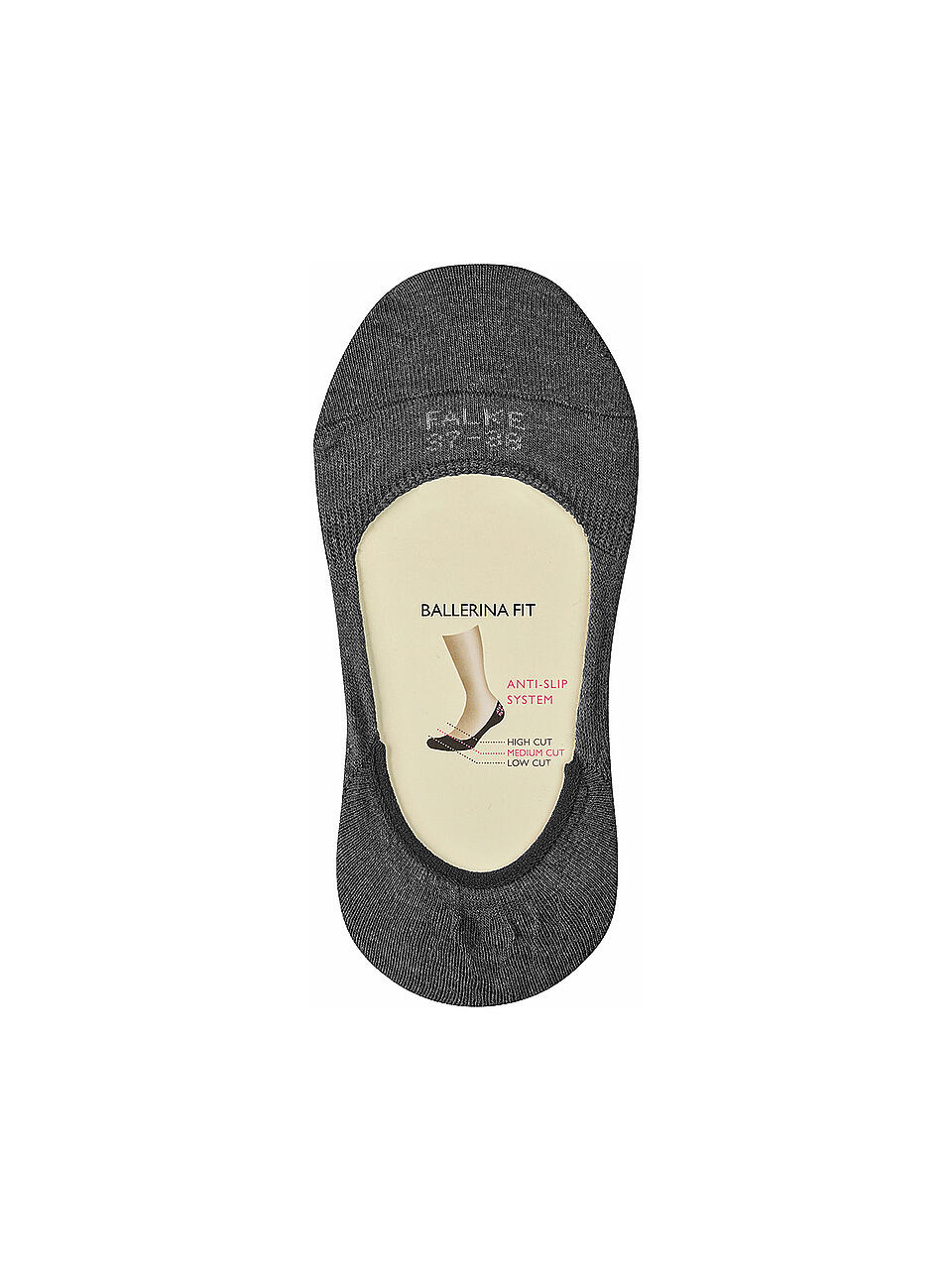 FALKE | Socken - Füsslinge Step Medium Cut black | schwarz