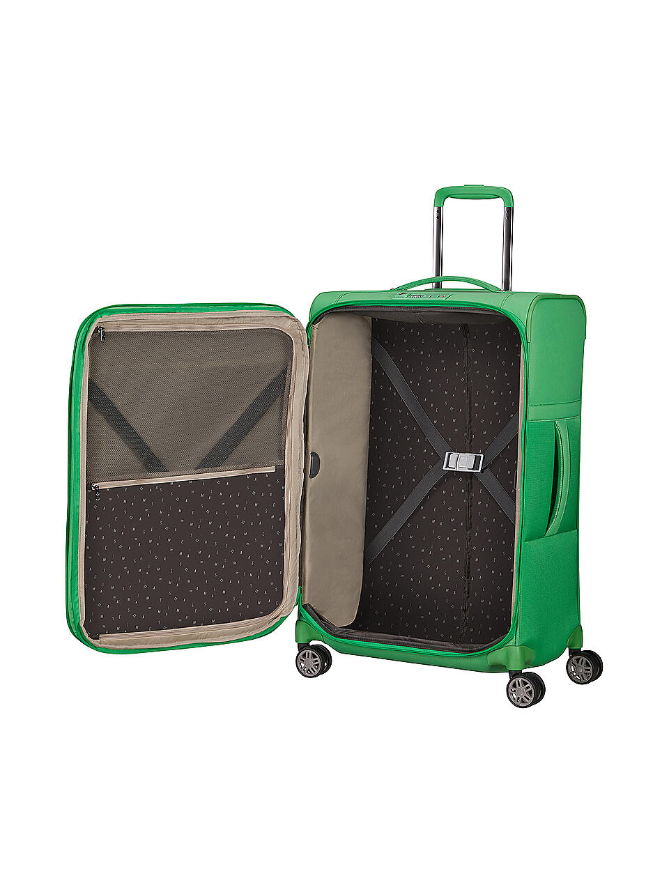 SAMSONITE | Trolley Airea Spinner 67 EXP weich | grün