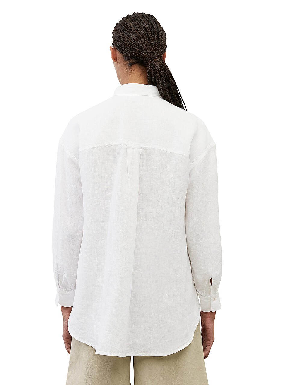 MARC O'POLO | Bluse | weiß