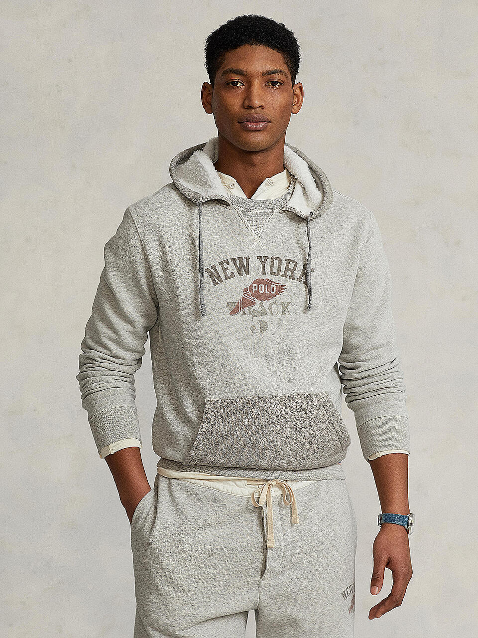 POLO RALPH LAUREN | Kapuzensweater - Hoodie | grau