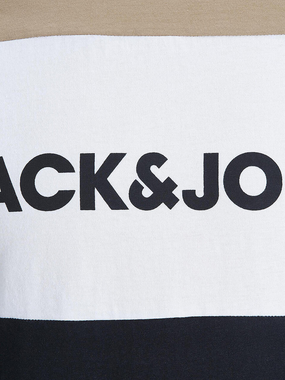 JACK & JONES | T Shirt JJELOGO | beige