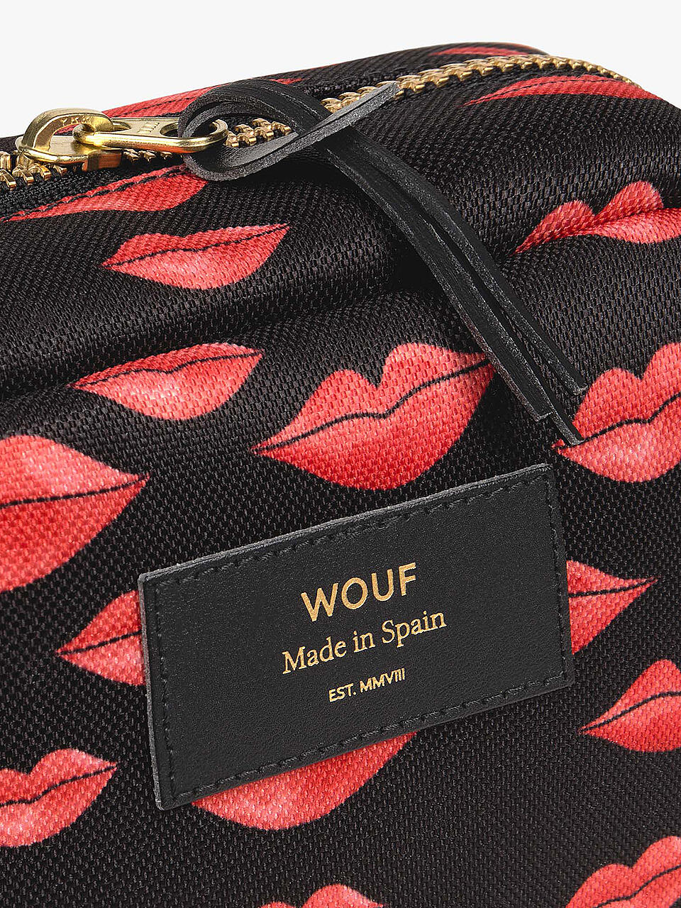 WOUF | Kosmetiktasche - Beauty Bag Beso | schwarz
