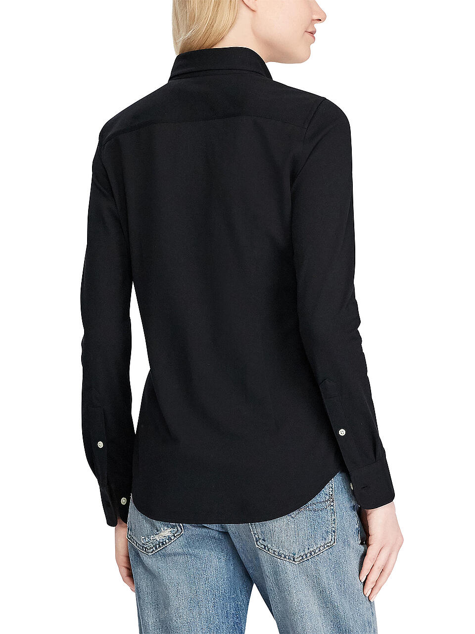 POLO RALPH LAUREN | Bluse Skinny Fit Heidi  | schwarz