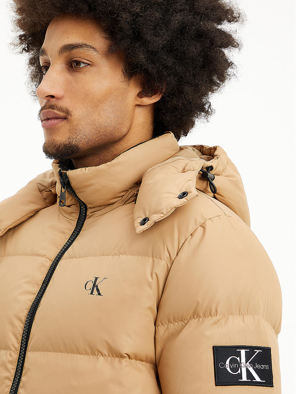 CALVIN KLEIN JEANS | Daunenjacke Essentials | braun