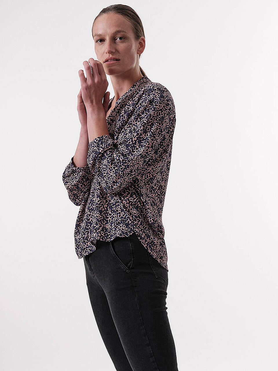 LANIUS | Bluse | lila