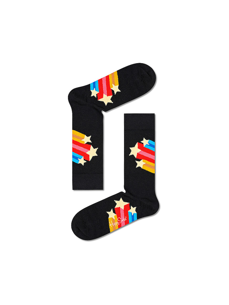 HAPPY SOCKS | Damen Geschenkbox 3-er Pkg. OUTER SPACE 36-40 black multi | schwarz