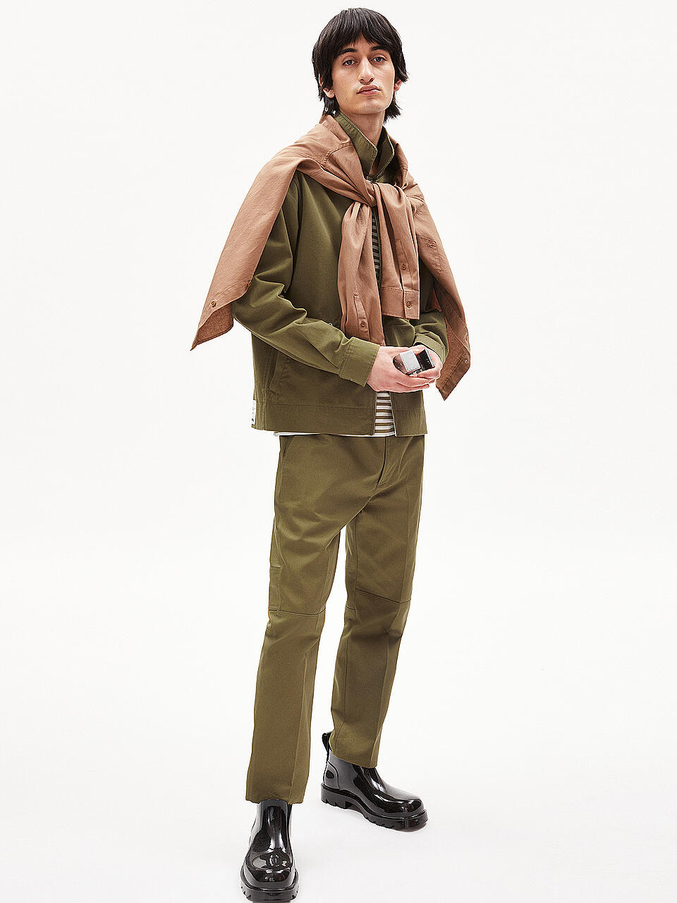 ARMEDANGELS | Overshirt LOMAAS | olive