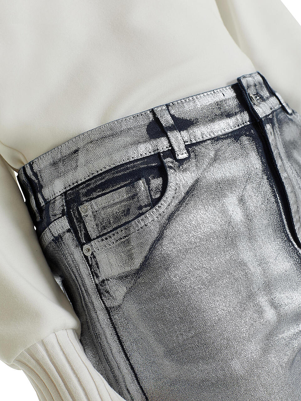 MARC CAIN | Jeans Skinny Fit  | grau