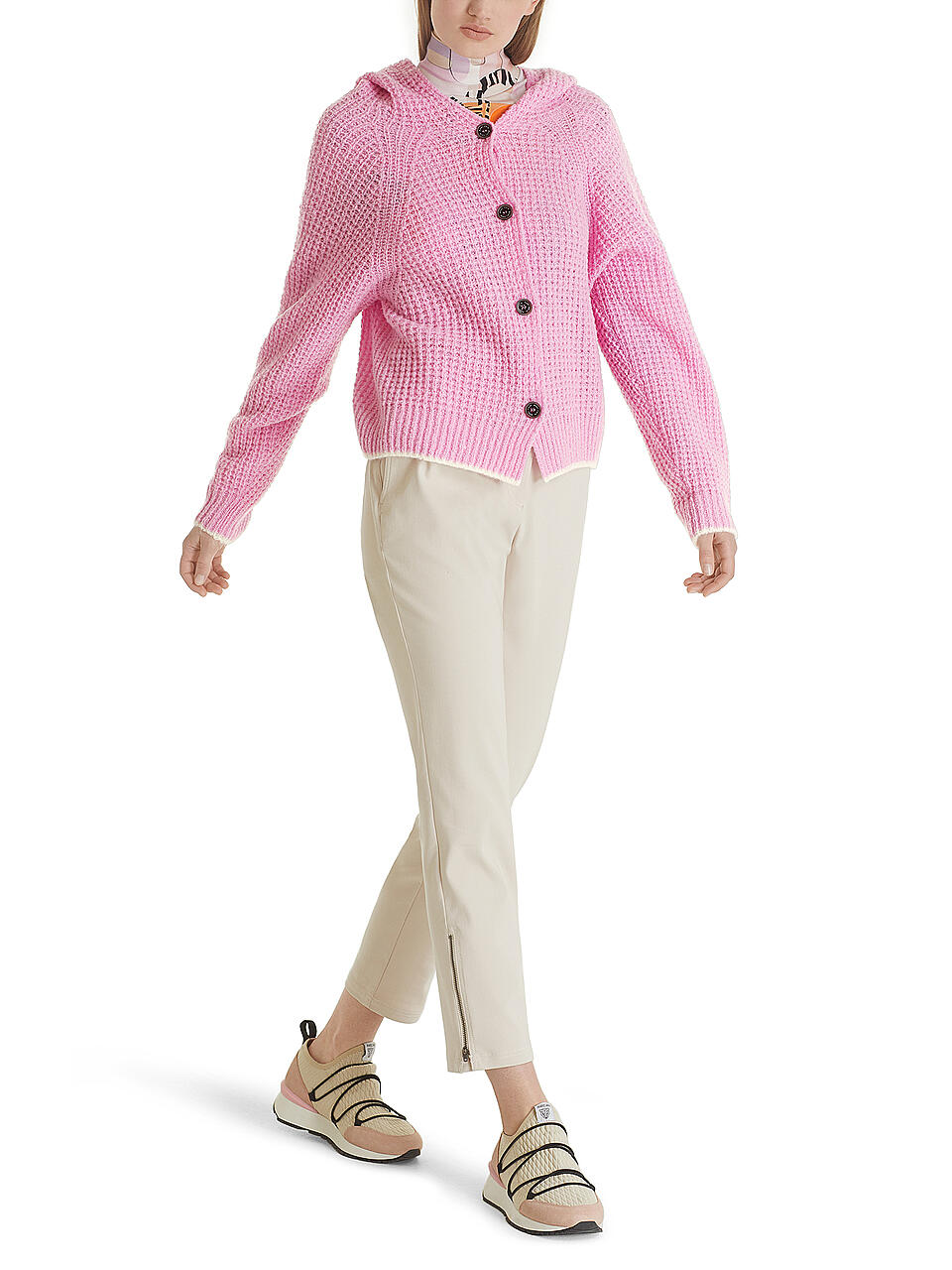 MARC CAIN Strickjacke pink