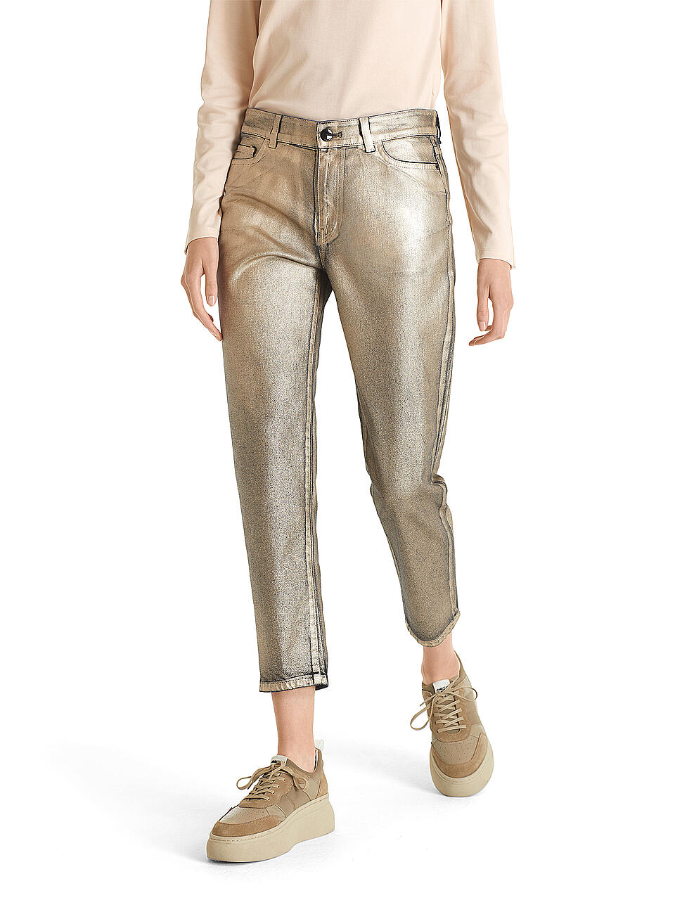 MARC CAIN | Jeans Straight Fit | gold