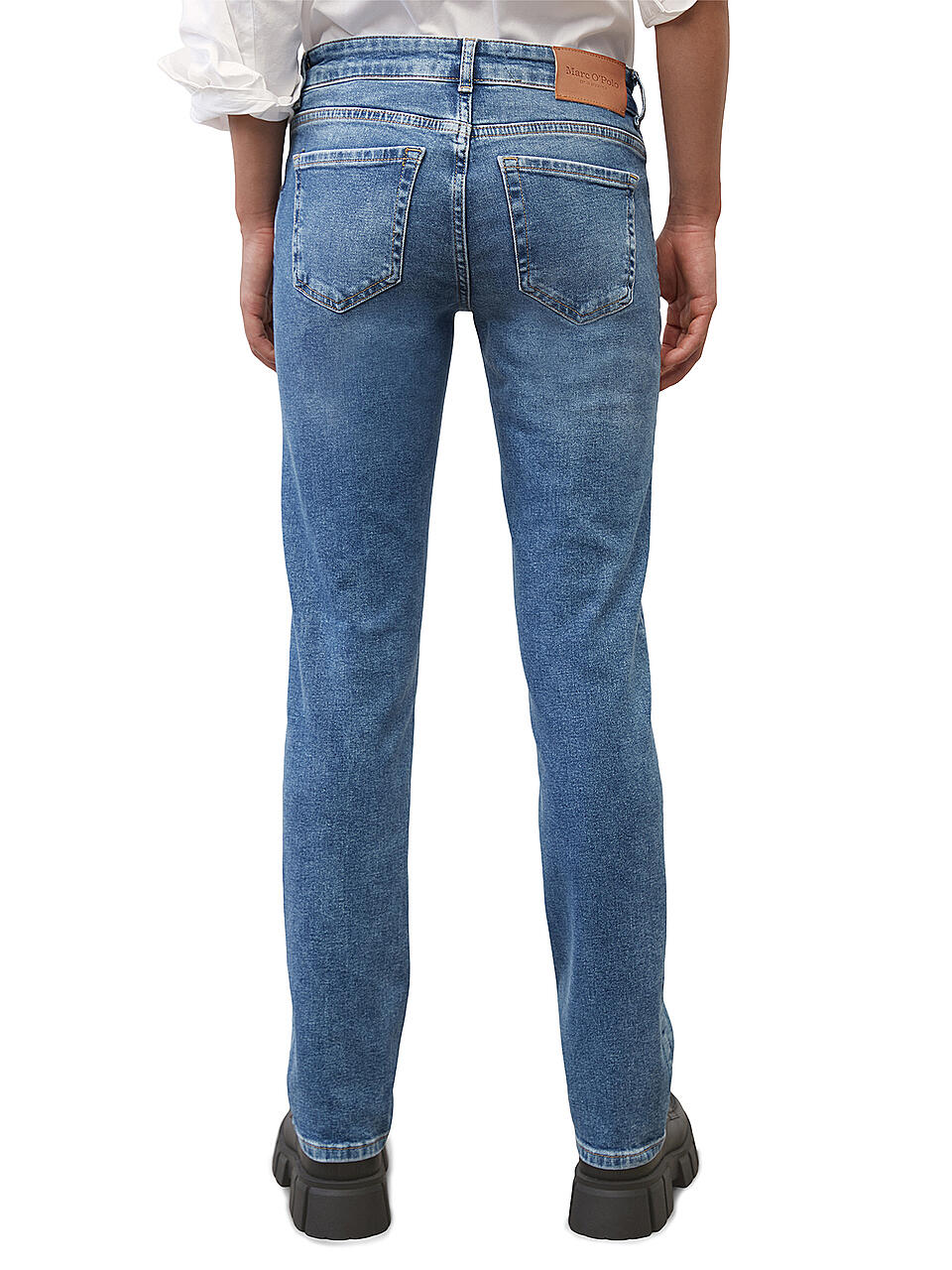 MARC O'POLO | Jeans Straight Fit ALBY | blau