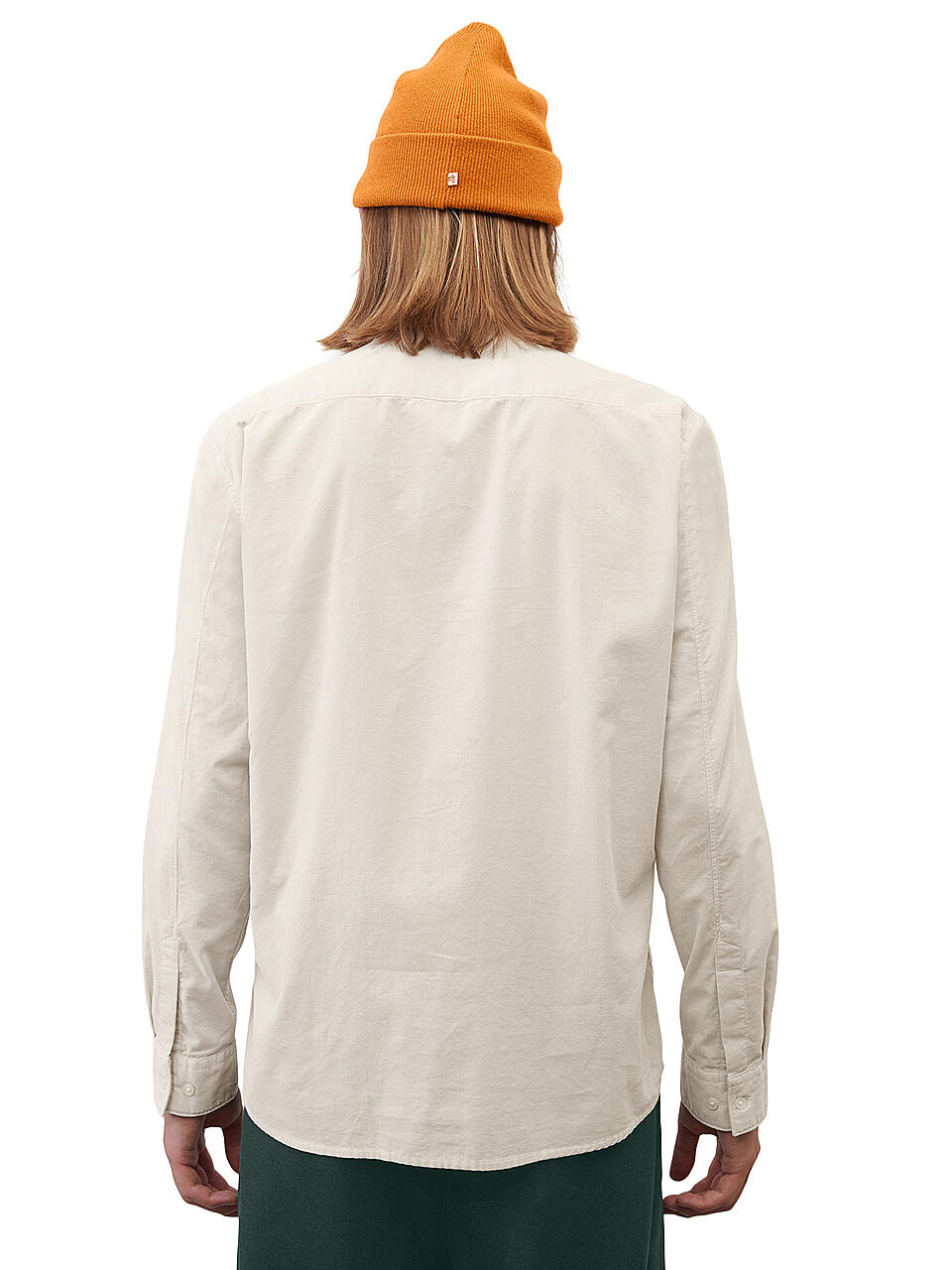 MARC O'POLO | Cordhemd Regular Fit | creme