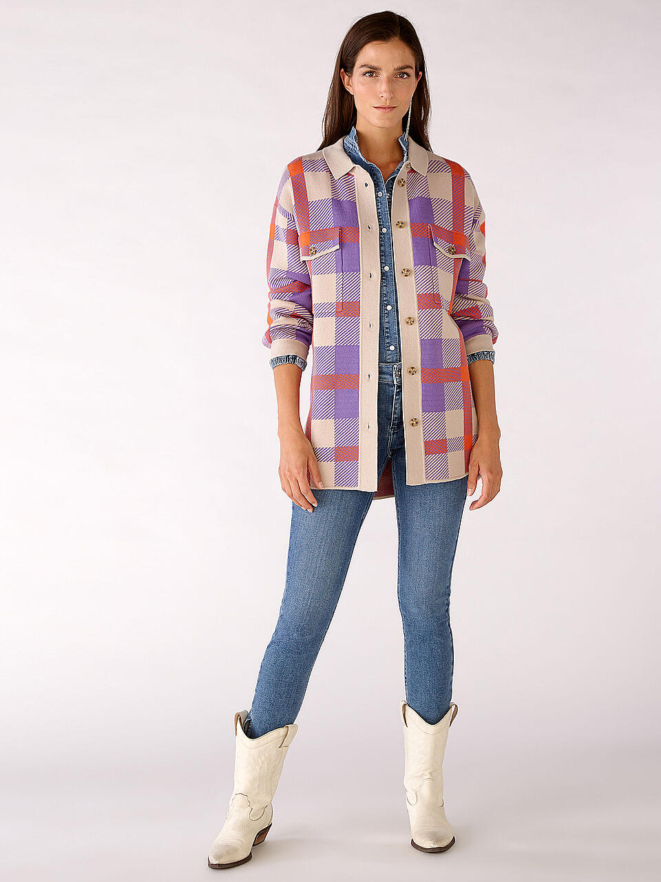 OUÍ | Bluse | dunkelblau