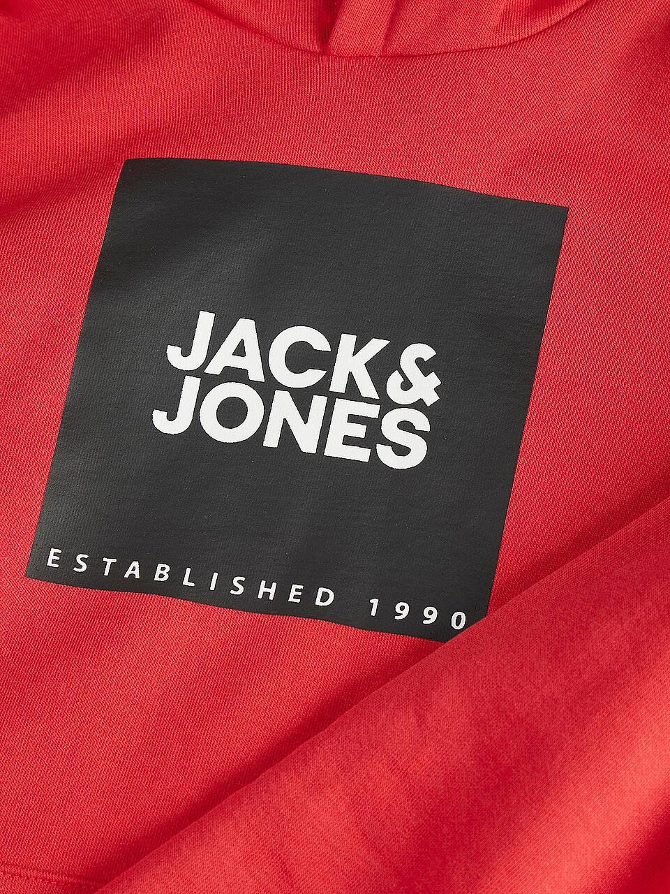JACK & JONES | Jungen Kapuzensweater - Hoodie JJLOCK  | rot