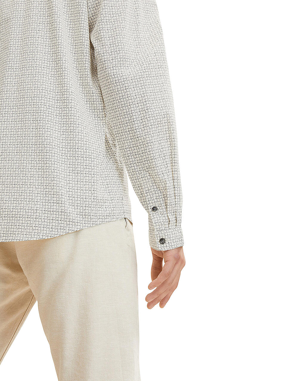 TOM TAILOR DENIM | Hemd Regular Fit | creme