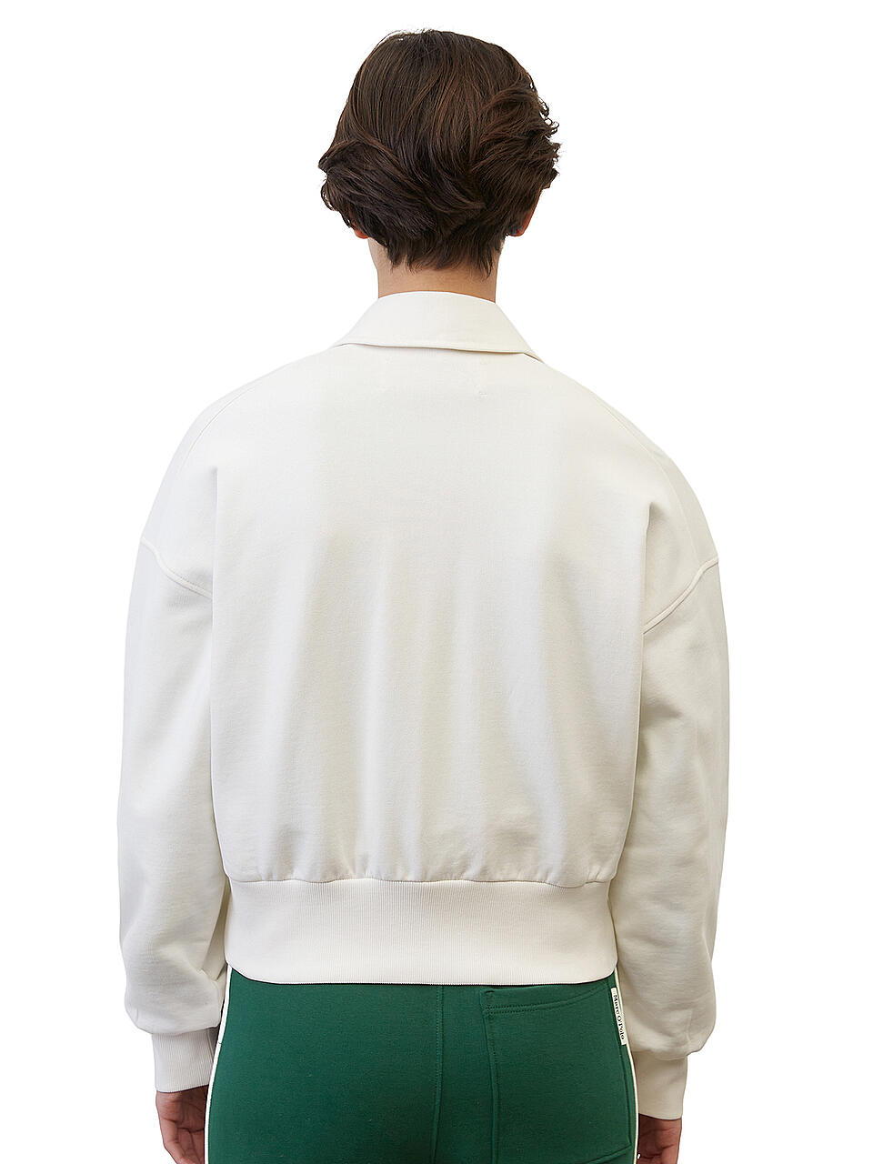 MARC O'POLO |                                                                                                                            Sweatjacke                                                     | weiss