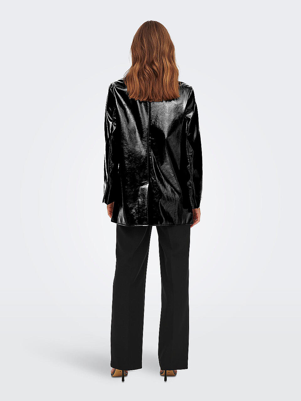 ONLY | Blazer in Lederoptik ONLLANA-RUTH | schwarz