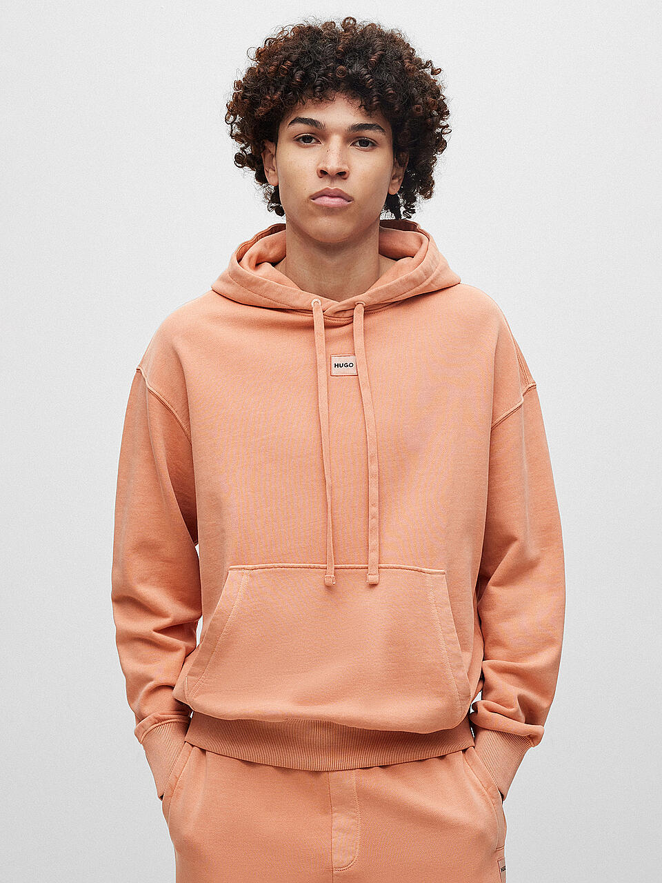 HUGO | Kapuzensweater - Hoodie DAREZ | orange
