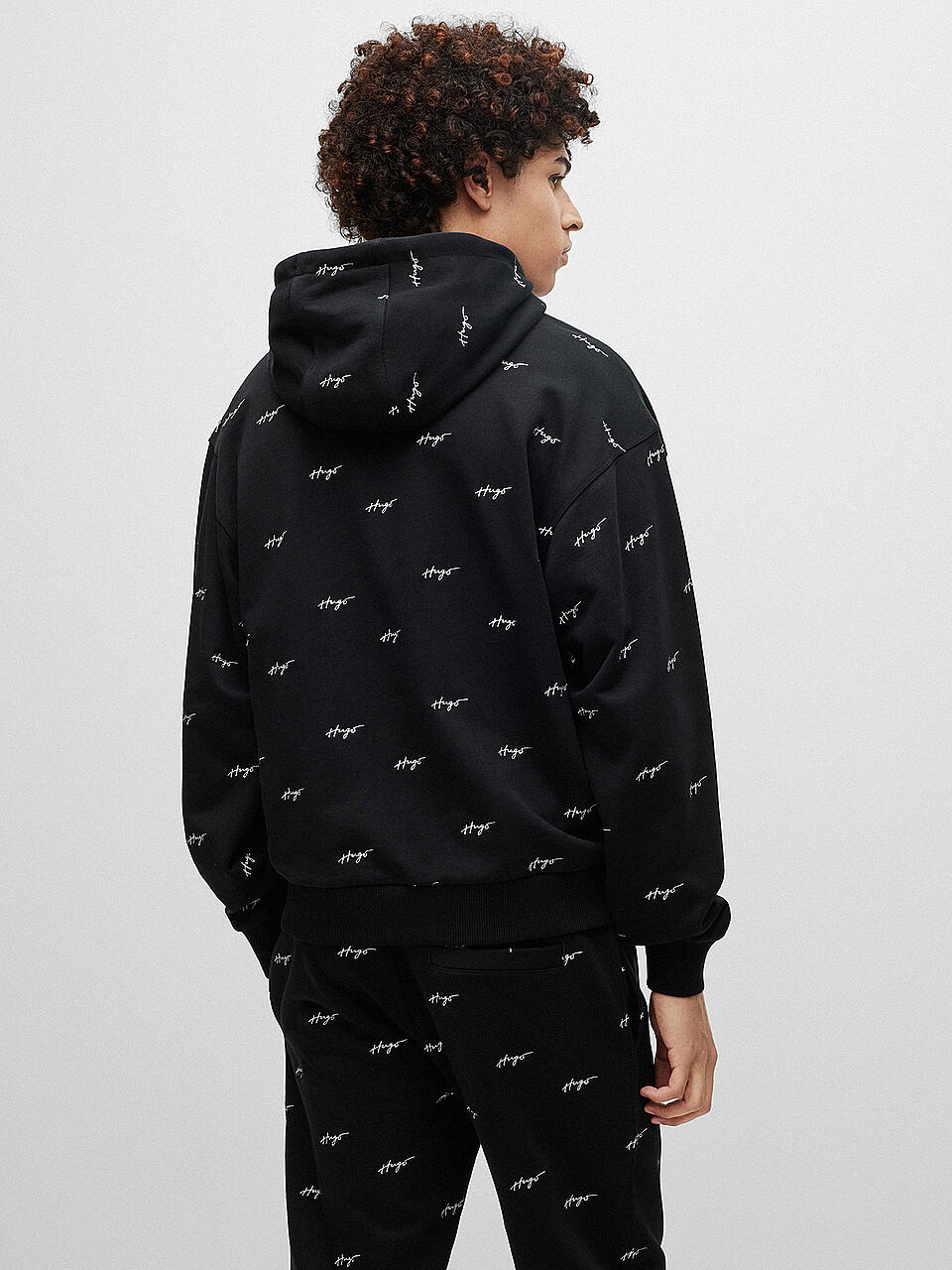 HUGO | Kapuzensweater - Hoodie DORTALEZZA | schwarz