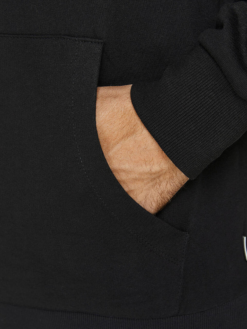 JACK & JONES | Kapuzensweater - Hoodie JJESHARK  | schwarz