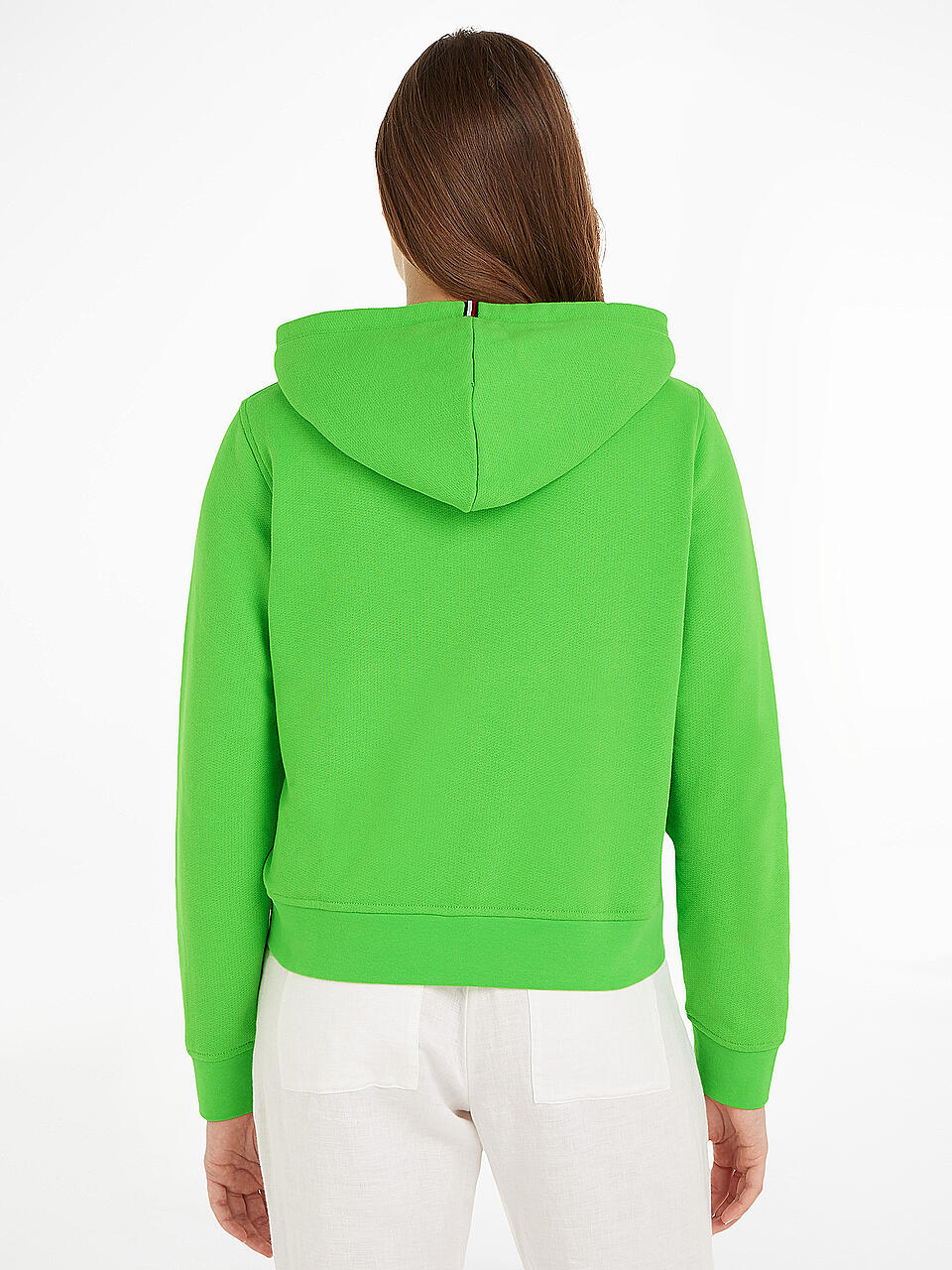 TOMMY HILFIGER | Sweatjacke | grün