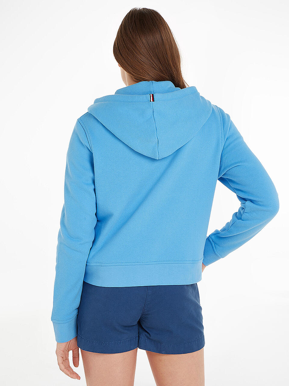 TOMMY HILFIGER | Sweatjacke | hellblau