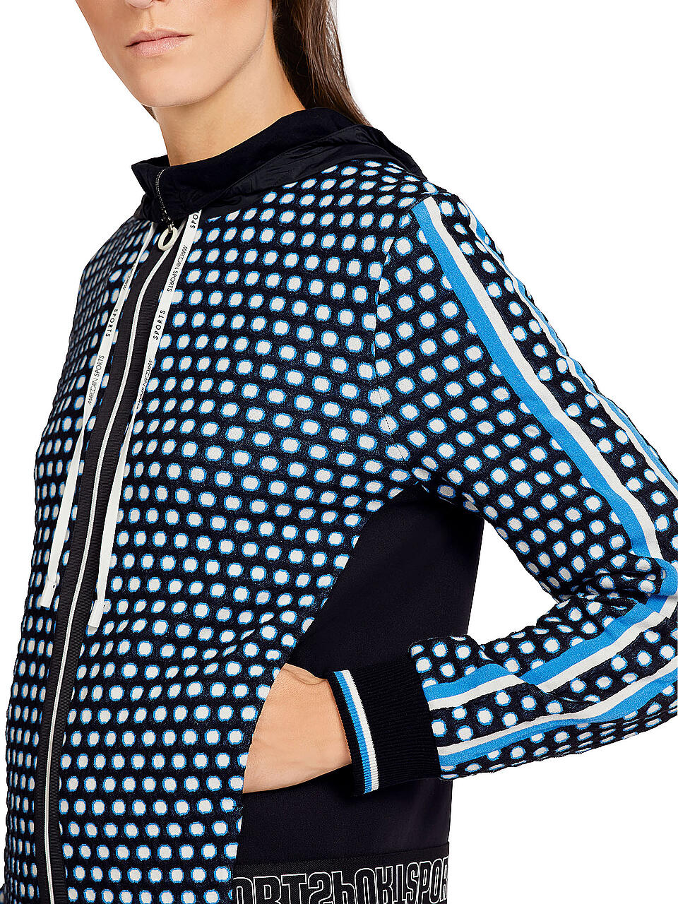 MARC CAIN | Strickjacke | schwarz