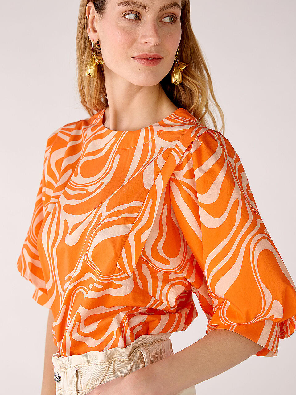 OUÍ | Bluse | orange
