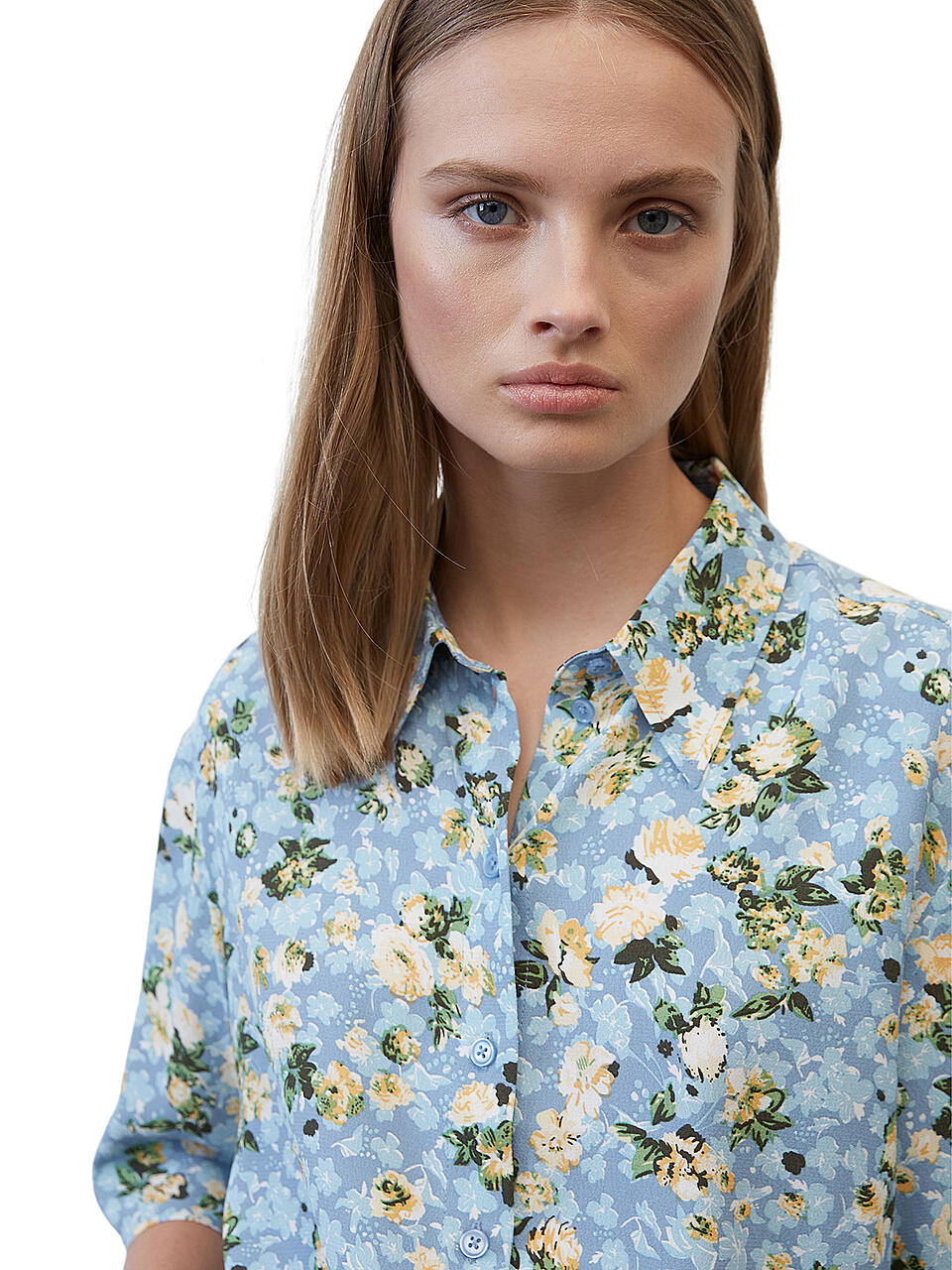 MARC O' POLO DENIM | Bluse | hellblau