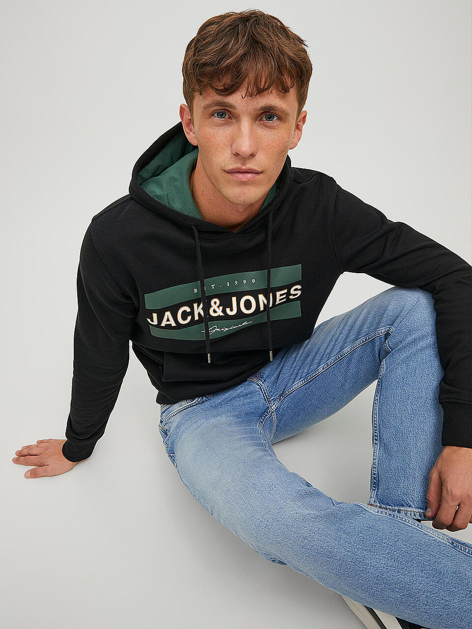 JACK & JONES | Sweater - Hoodie | schwarz