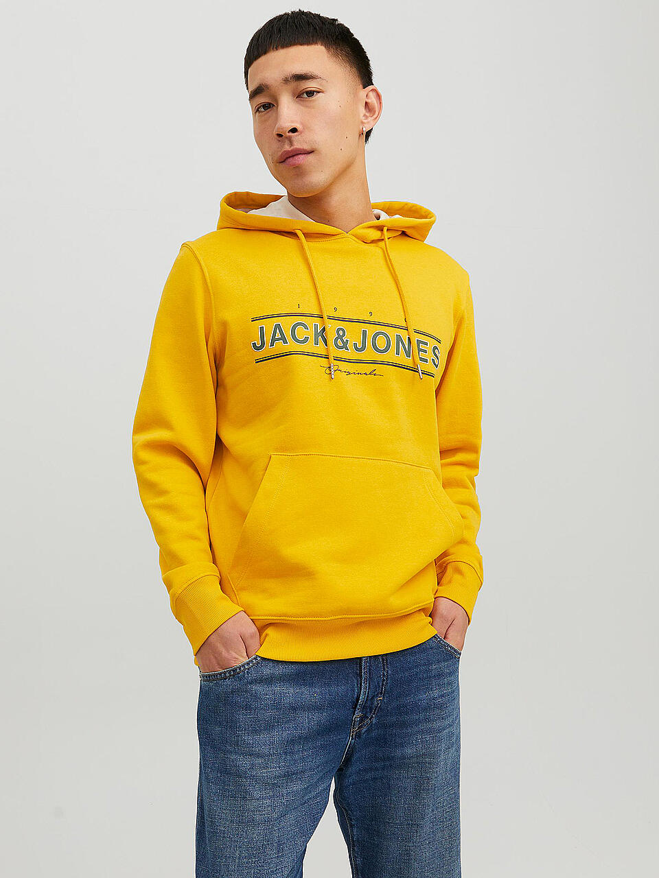 JACK & JONES | Sweater - Hoodie | gelb