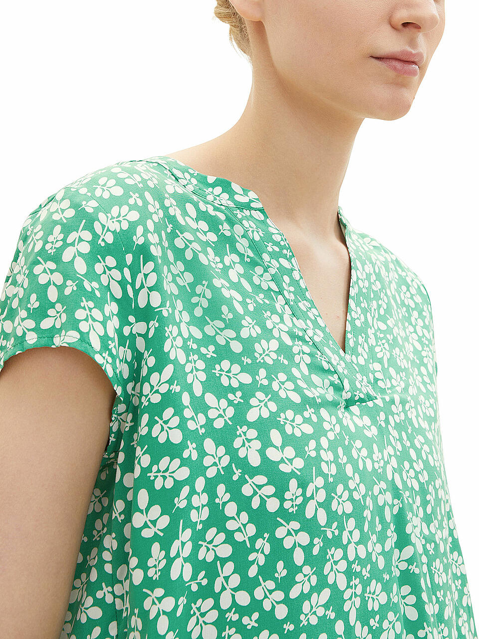 TOM TAILOR | Bluse | grün