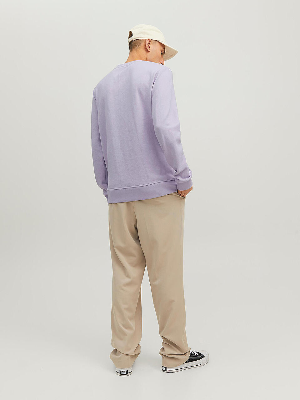 JACK & JONES | Sweater JJEBASIC  | lila