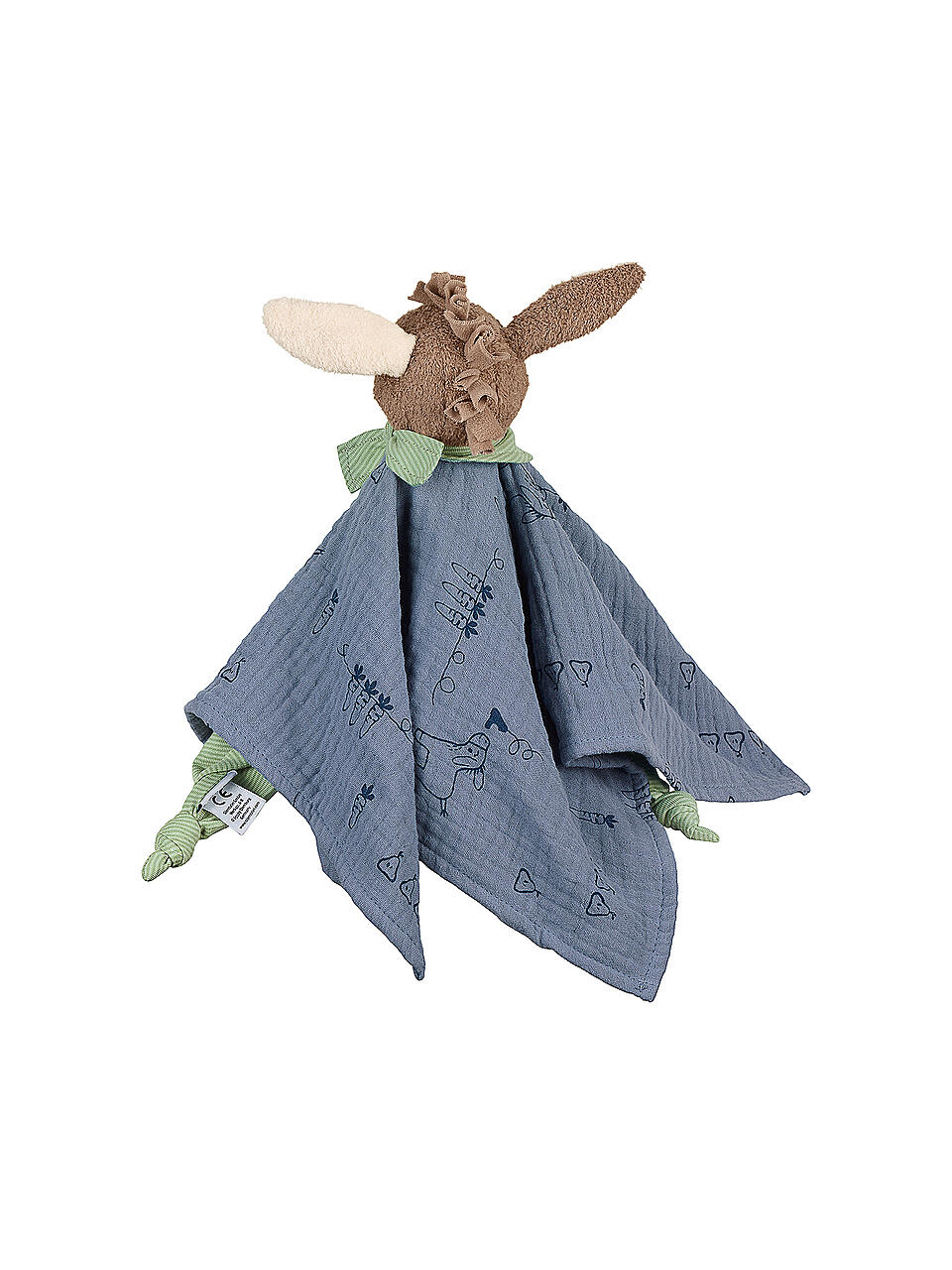 Sterntaler Schmusedecke Norbert – Microfleece, 75x100 Cm, Blau, Waschbar