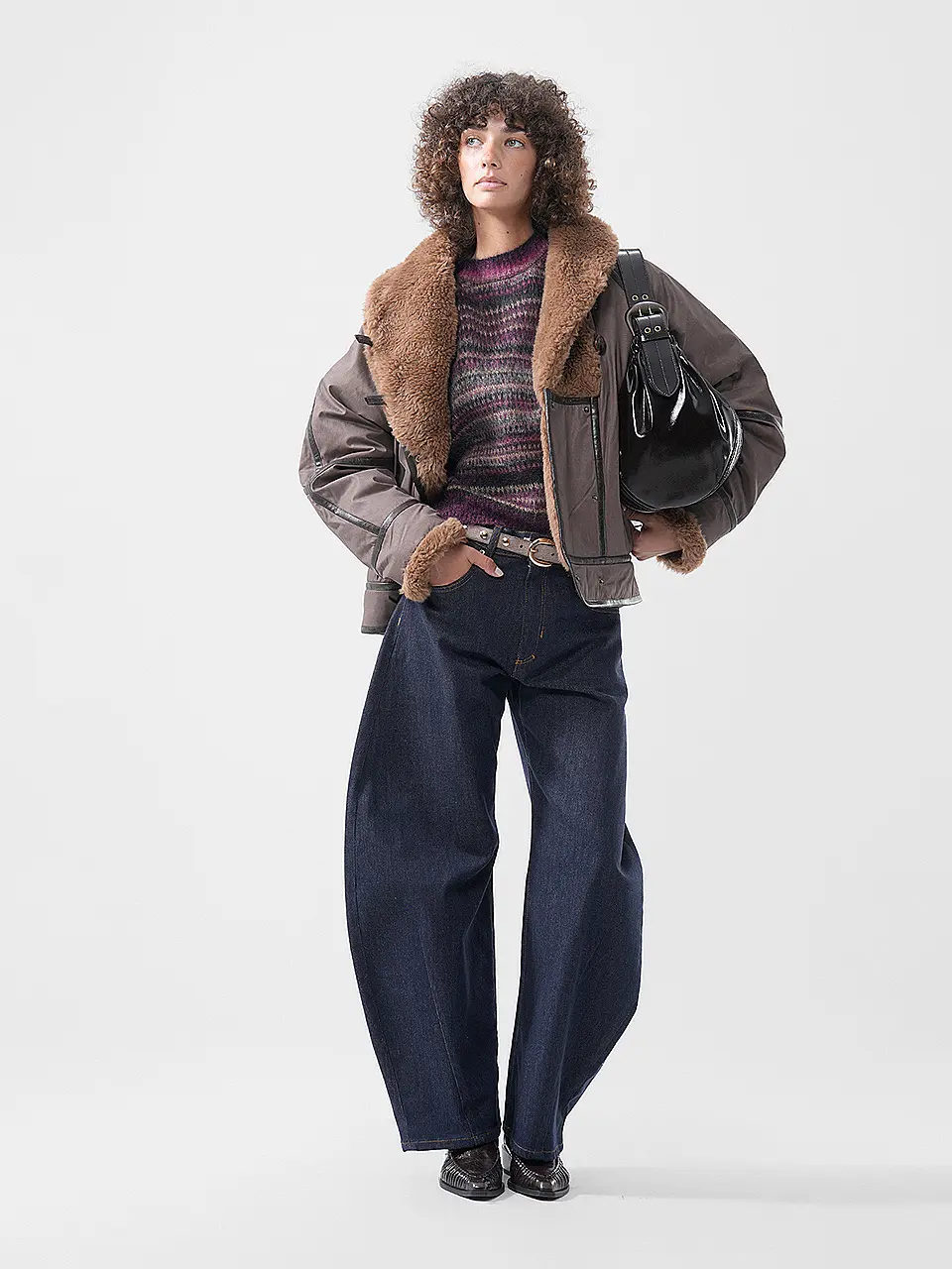Denim x Fake Fur