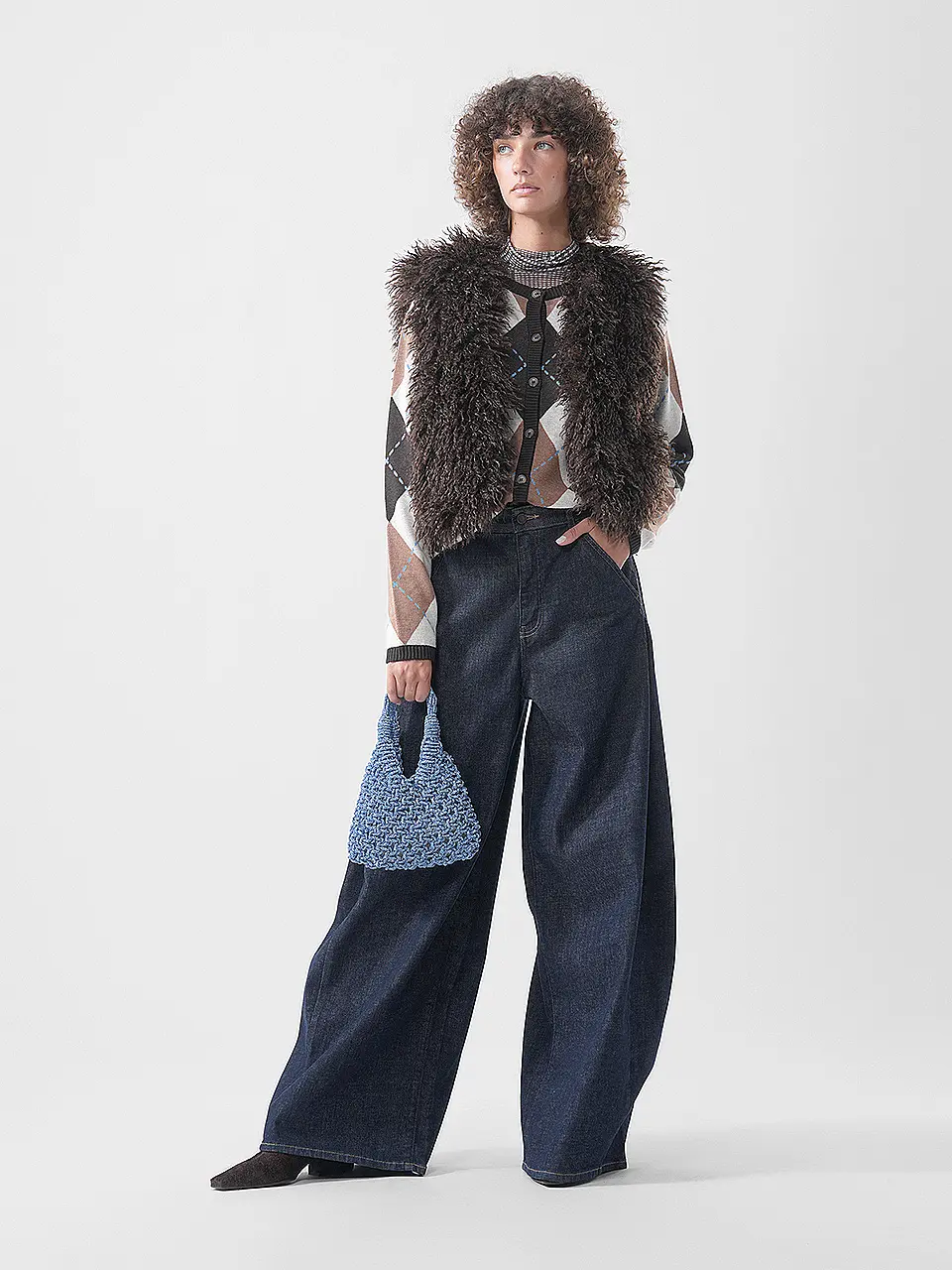 Denim x Fake Fur