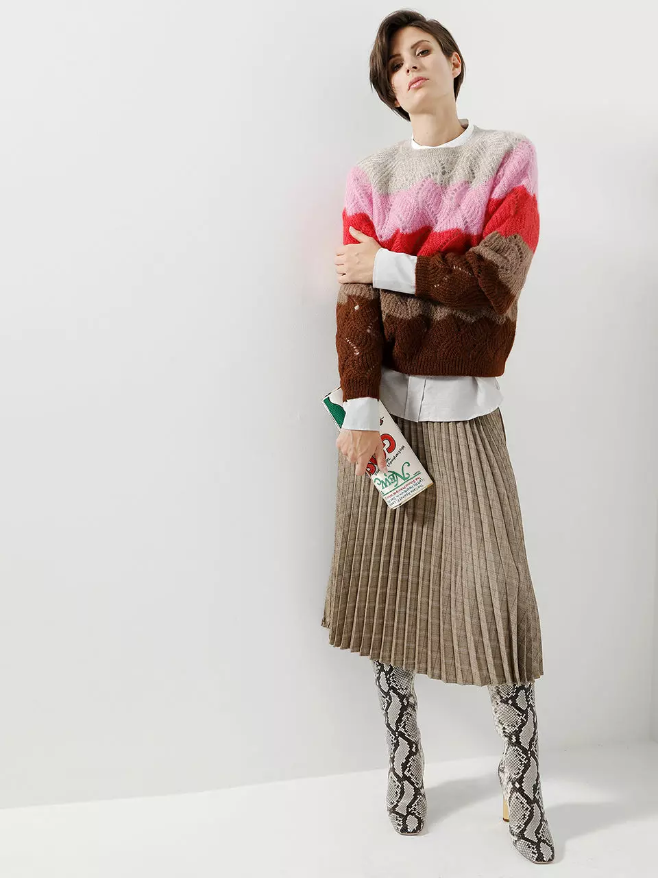 It - Look Pullover + Midirock