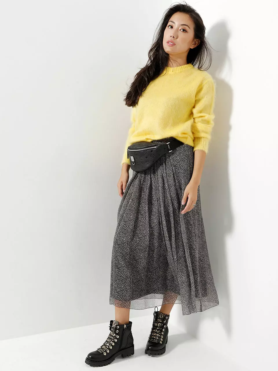 It - Look Pullover + Midirock