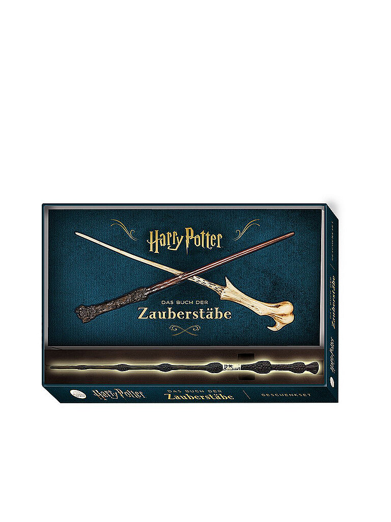 PANINI VERLAG Harry Potter - Das Buch der Zauberstäbe (mit Zauberstab-Replika in Geschenkbox)