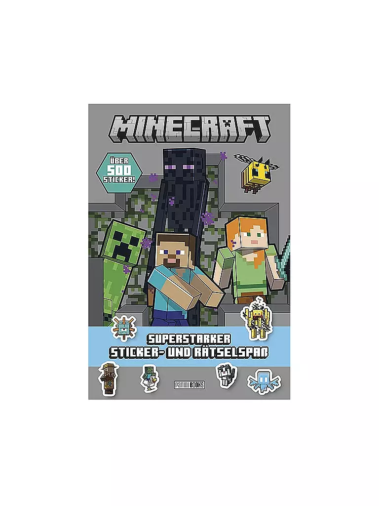 PANINI VERLAG | Minecraft - Superstarker Sticker- und Rätselspaß | keine Farbe